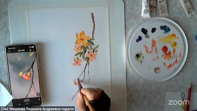 Рисование с Людмилой Мешковой  19.8 18:00