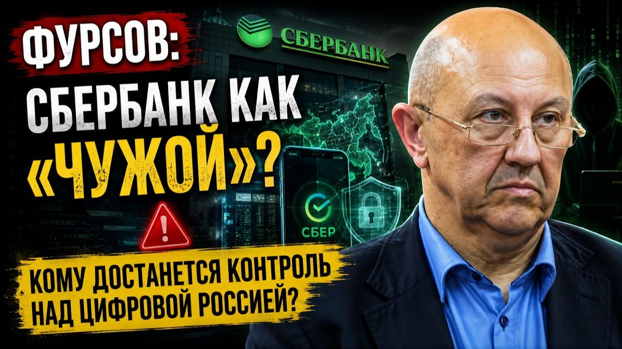 Фурсов Сбербанк как Чужой Кому достанется контроль над цифровой Россией