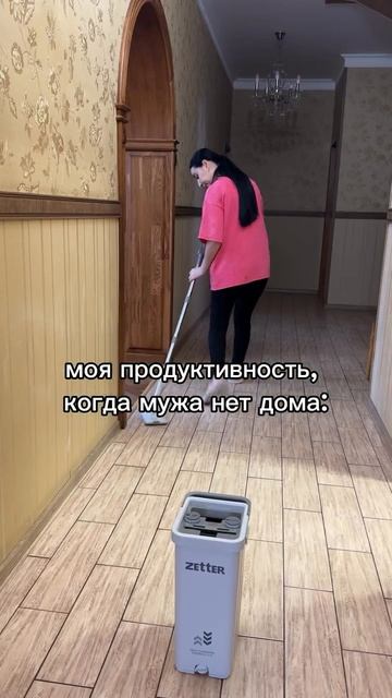 Когда перемыла весь дом шваброй Zetter 