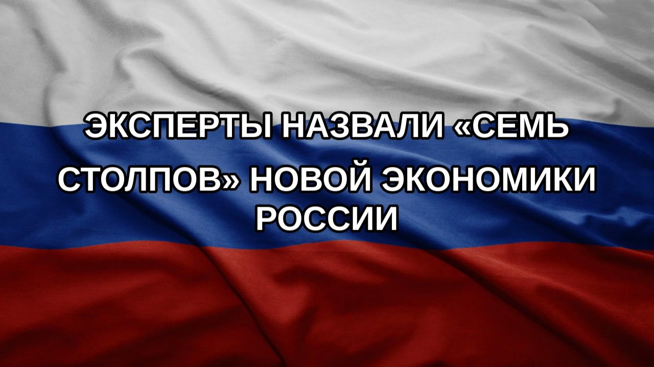 Эксперты назвали «семь столпов» новой экономики России