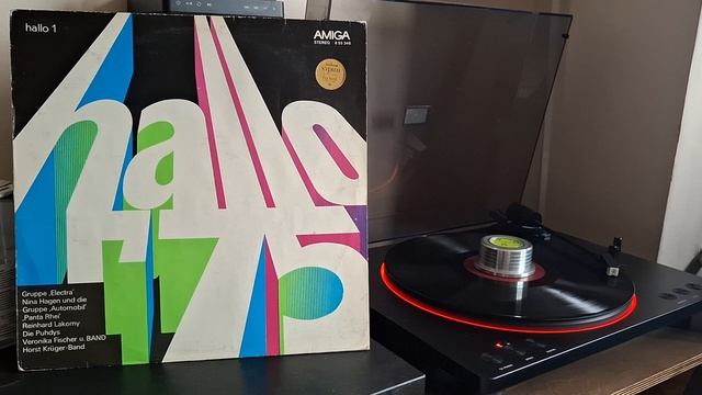 Виниловая пластинка из ГДР. Hallo'75