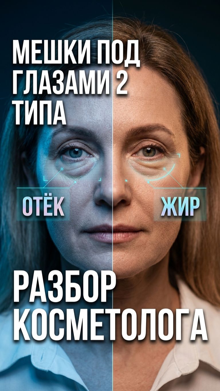Мешки под глазами  это НЕ всегда усталость 