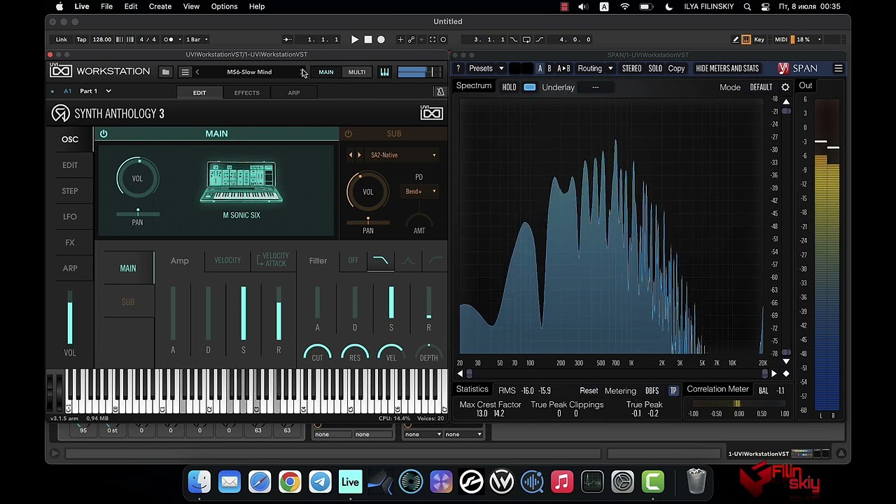 UVI.Synth Anthology 3.Preset Playthrough 🔊