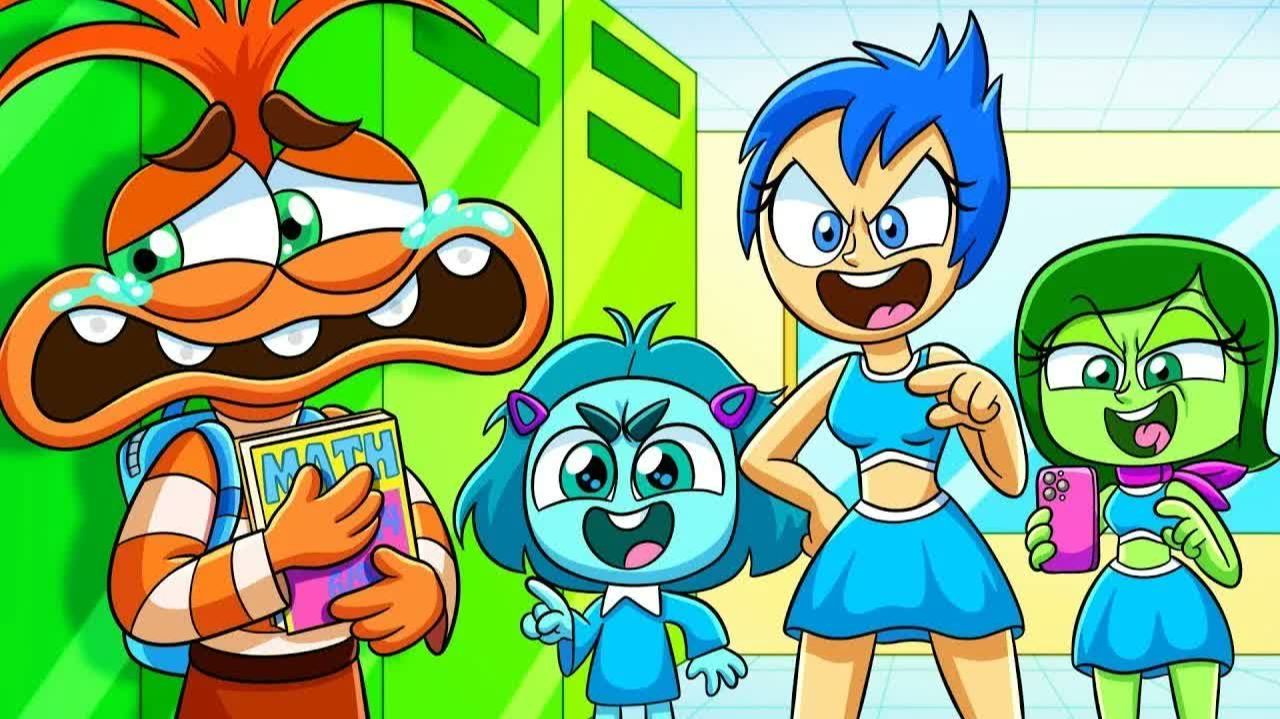ГОЛОВОЛОМКА 2 — ИСТОКИ ТРЕВОЖНОСТИ!  | Inside Out 2 — Анимации на русском