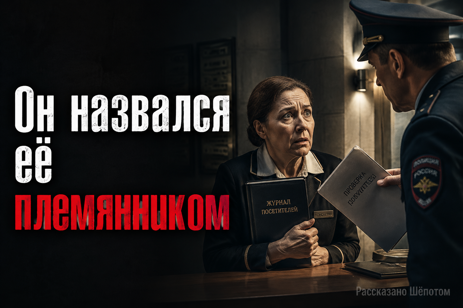 Консьержка заметила странного родственника у квартиры