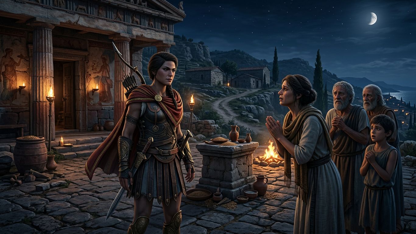 Assassins Creed Odyssey. Острова Кефалонии:Милосердные боги