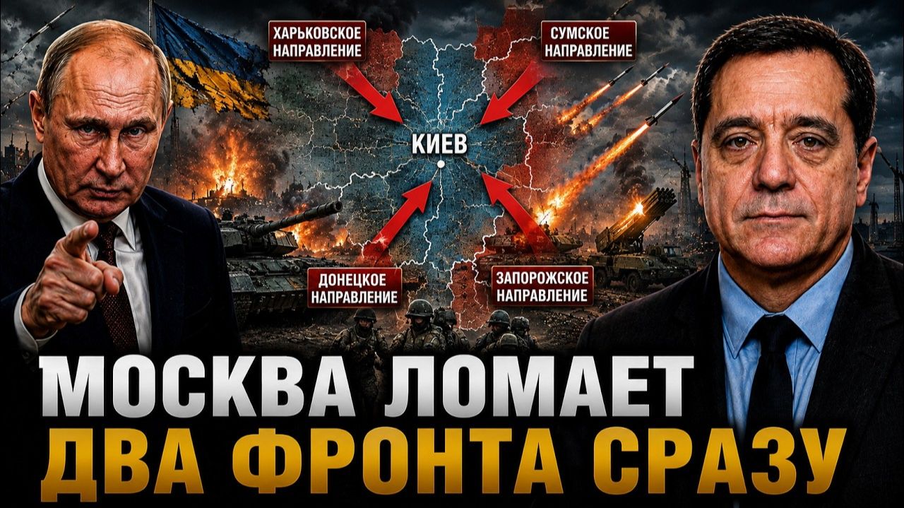 МОСКВА ЛОМАЕТ ДВА ФРОНТА СРАЗУ