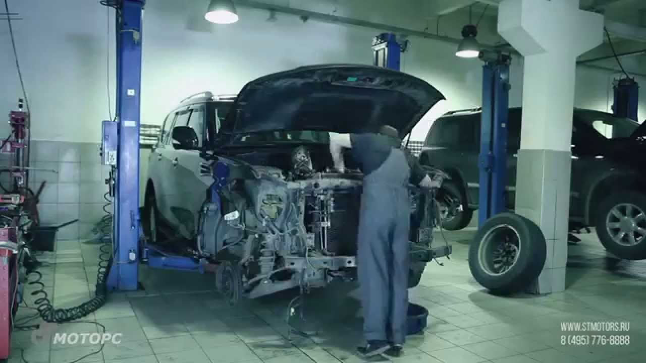 Nissan Patrol Repair. Сервис Ниссан Патрол. Замена цепей ГРМ.