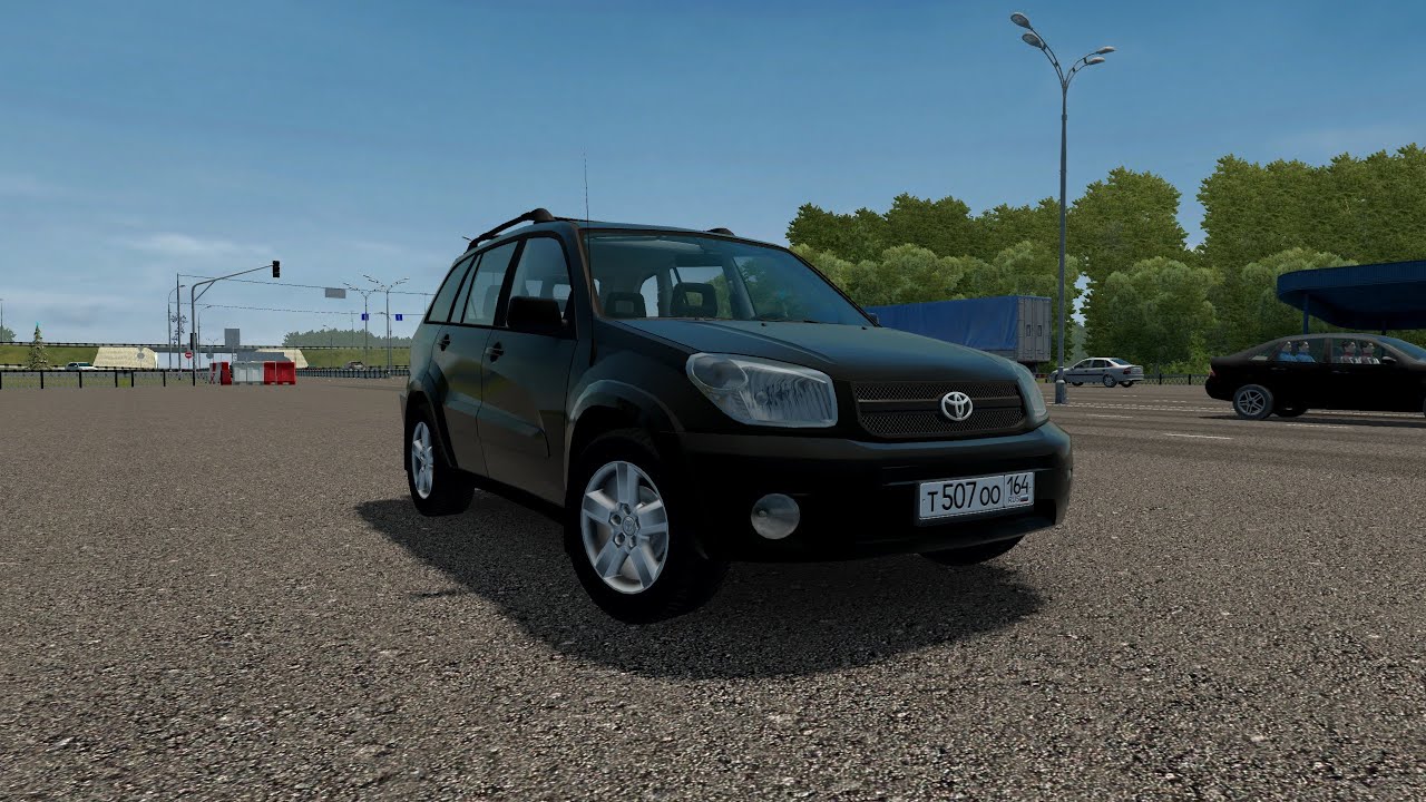City Car Driving - Немного покатушек - Руль Logitech G27