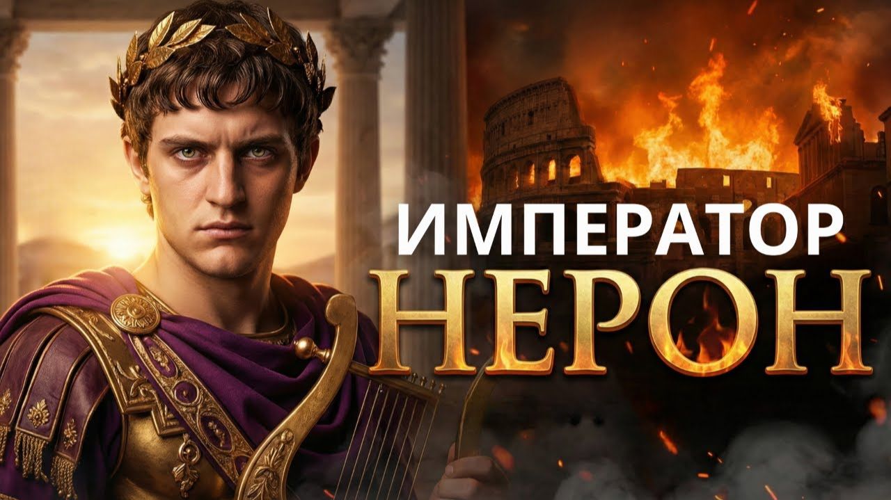 Император Нерон_ безумец, поджёгший Рим, или жертва пропаганды  _ Полная история_1080p