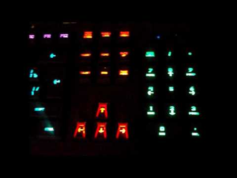 клавиатура  Logitech G910 в рабочем виде