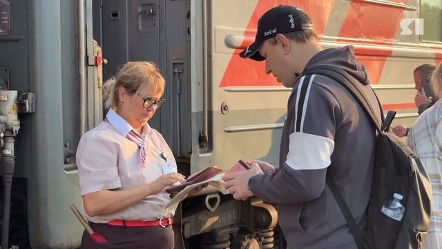 В Ярославль прибыл брендированный пассажирский поезд 