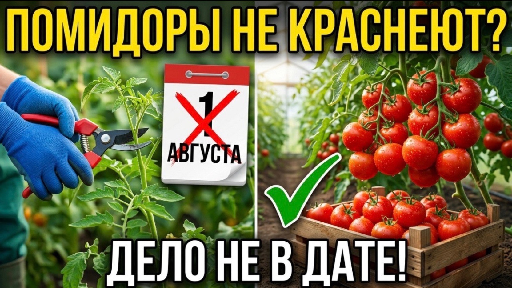 Почему в жару томаты стоят зелёными, а в холодном Питере краснеют? Помидоры не краснеют -что делать?
