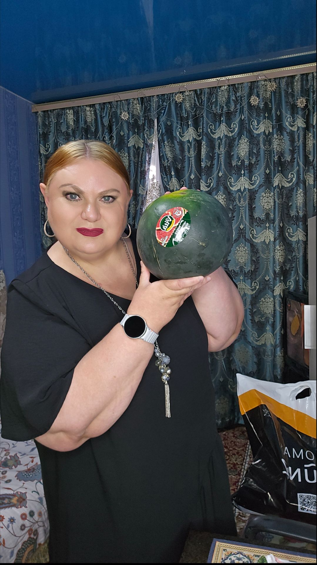 🍉 Мой первый арбуз в этом году 🍉