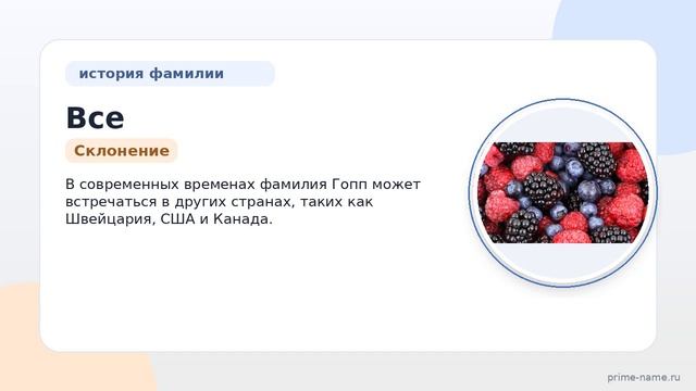 Все, что вы хотели знать о фамилии Гопп: происхождение, история и склонение фамилии на сайте