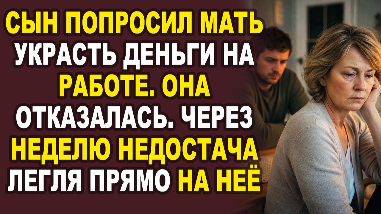 Истории из жизниСын втянул мать в опасную игруАудио рассказыАудиокниги слушать онлайнЖизненные