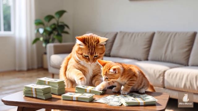 ❤️🌞❤️История Кошечек , Самые интересные и Веселые  Истории Мамы кошки И ее Сыночка