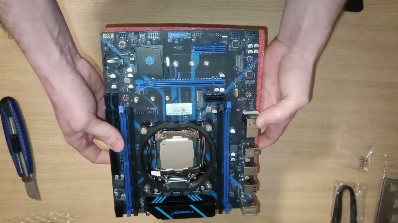 Strike! Бодрая посылочка от  HUANANZHI, QD4 LGA2011v3+xeon(e5 2666)+DDR4(16Gb)