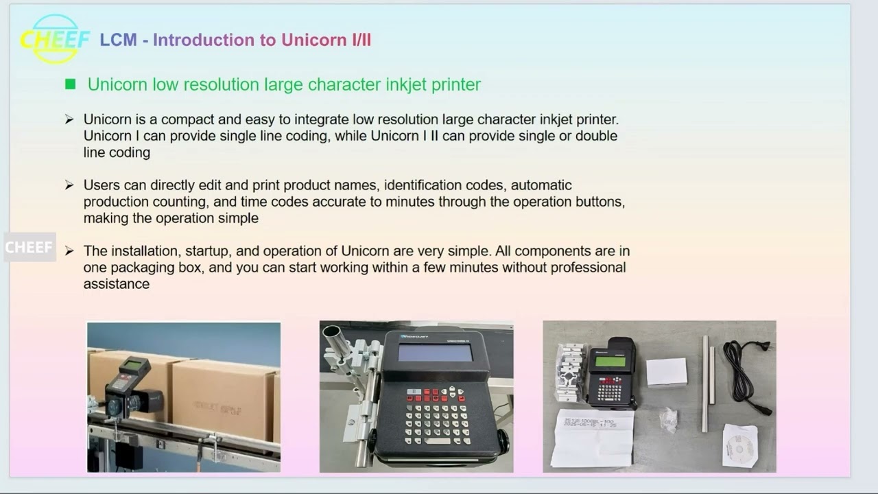 Обзор Videojet LCM Unicorn I/II | Надежный промышленный принтер крупных символов