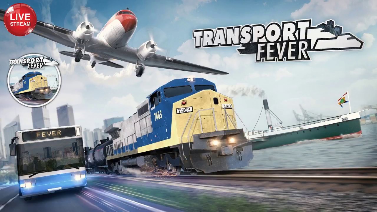 [Стрим] Играю в Transport Fever