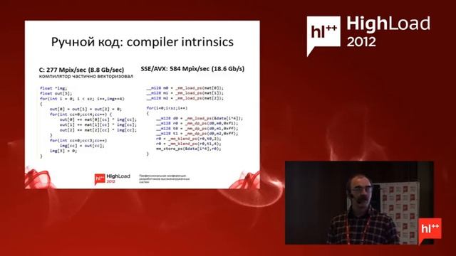 3  Эффективное использование современных X86 совместимых CPU  Алексей Тутубалин Ашманов и Парт