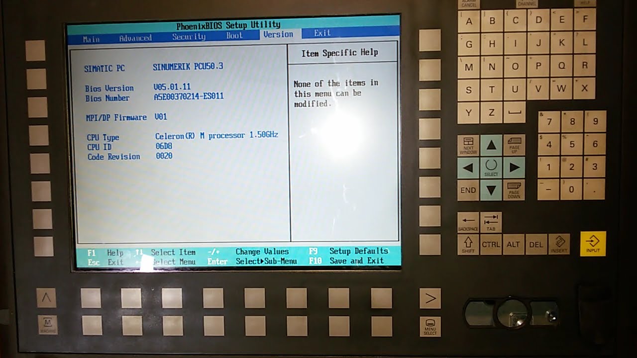 Siemens Sinumerik PCU 50.3 глючит ремонт