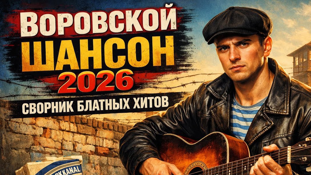 Русский Шансон ГОДА 2026 - Все хиты в одном сборнике - Новое и лучшее