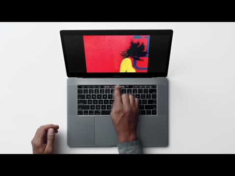 MacBook Pro — сенсорная OLED панель