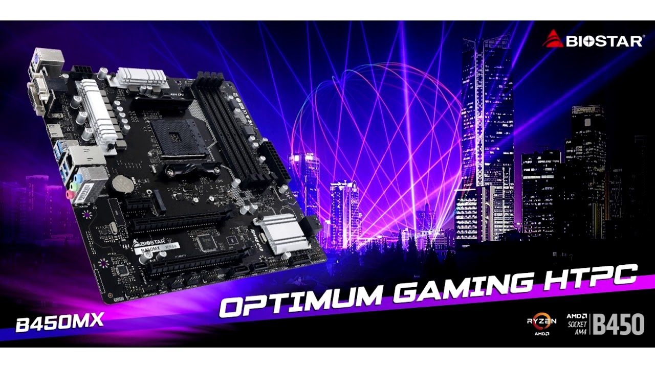 BIOSTAR Introduces The New B450MX Motherboard