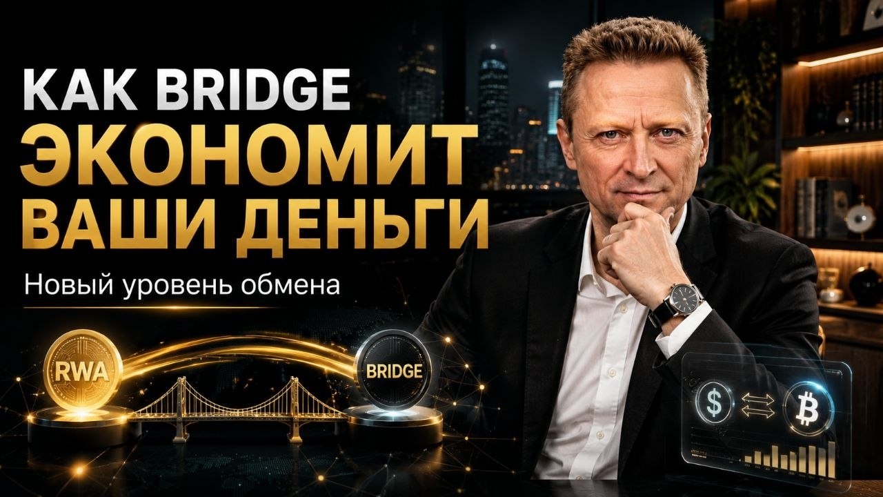 КАК BRIDGE ЭКОНОМИТ ВАШИ ДЕНЬГИ. Новый уровень обмена  Рост DA RWA