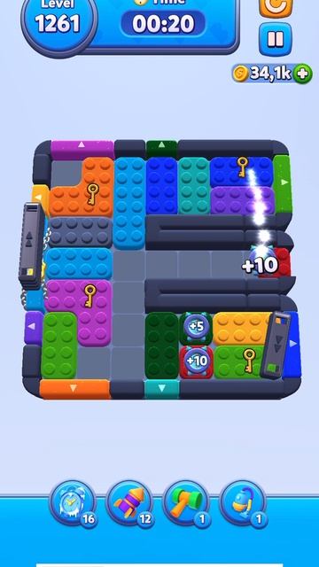 Color block jam 1261 уровень