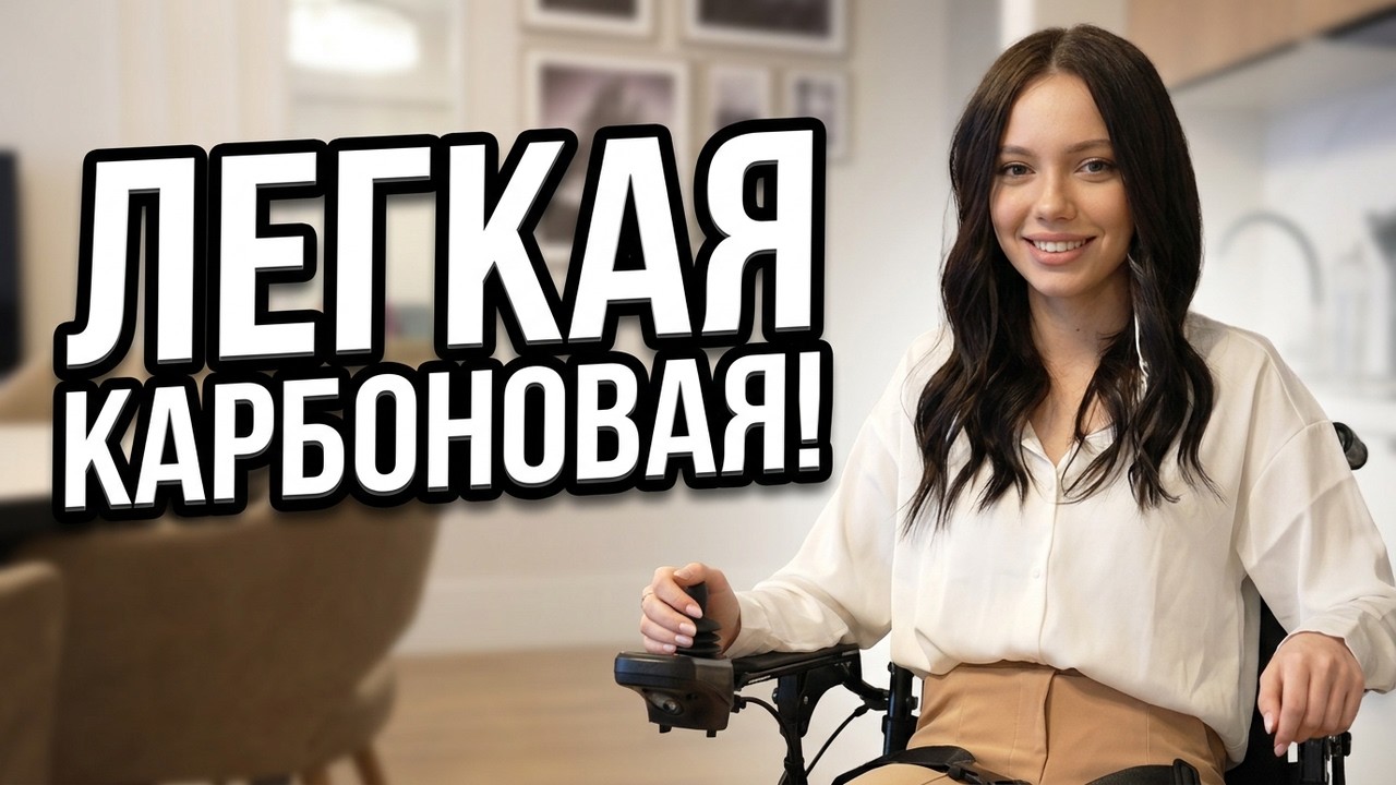 Карбоновая коляска для инвалидов и пожилых с электроприводом Ortonica Pulse 660