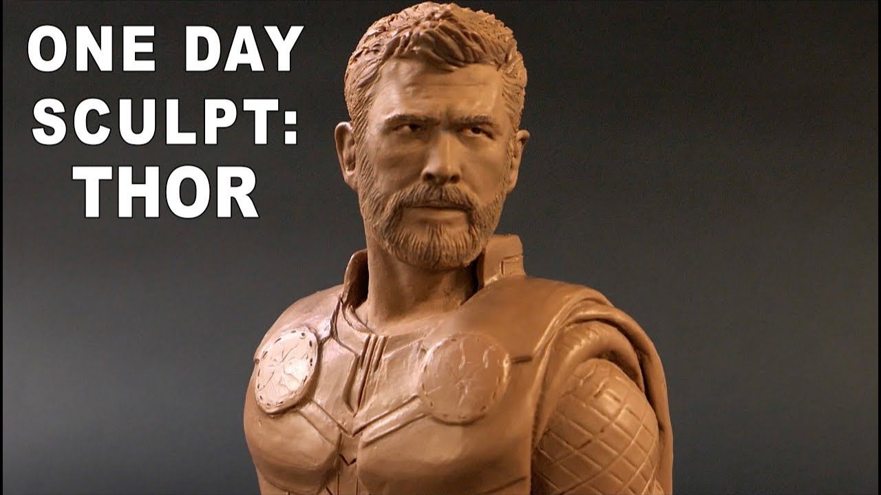 One Day Sculpt Thor - Timelapse