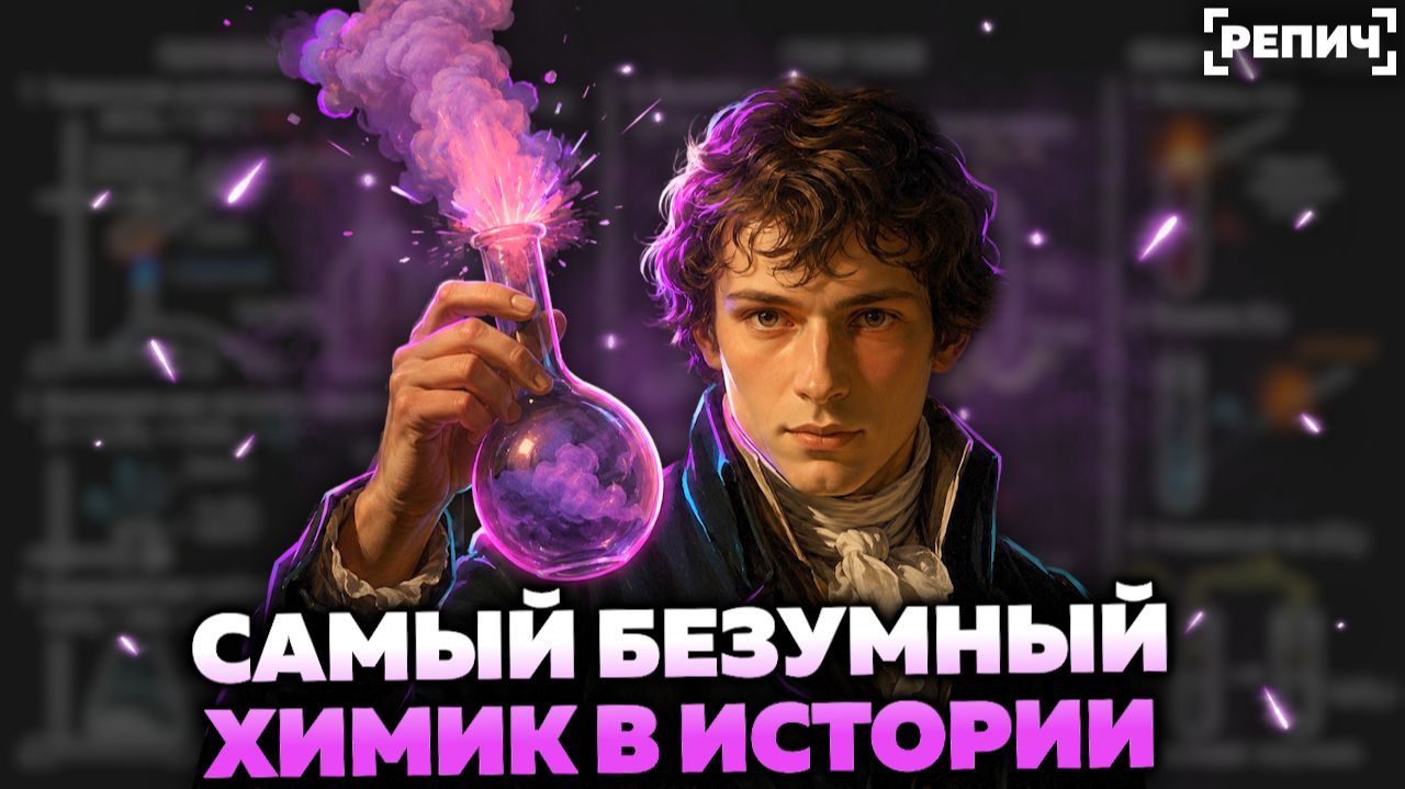 Гемфри Дэви  самый БЕЗУМНЫЙ химик в истории 