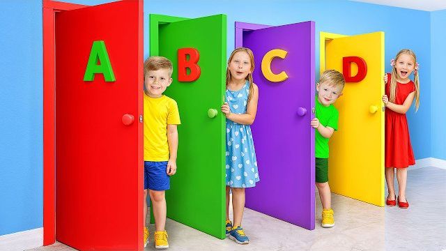 Азбука, фигуры и цифры! Веселые обучающие задания для детей.