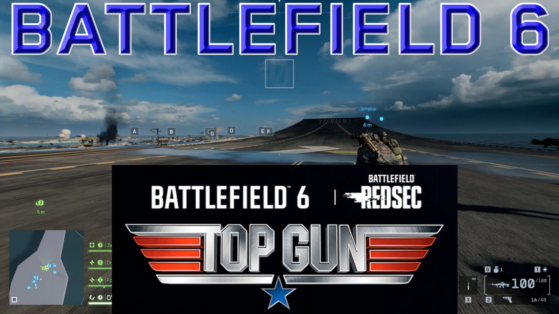 TOP GUN  Battlefield 6 новая карта Остров Уэйк.