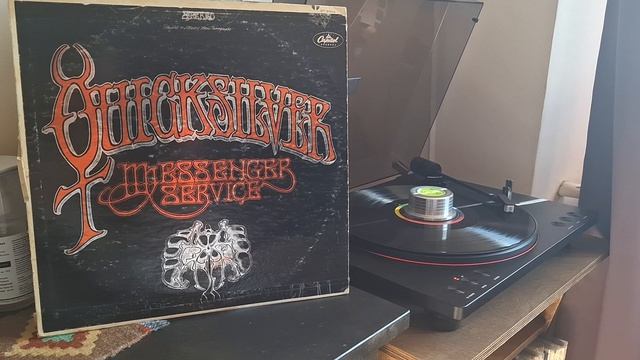 Виниловая пластинка из США. Quicksilver Messager Service