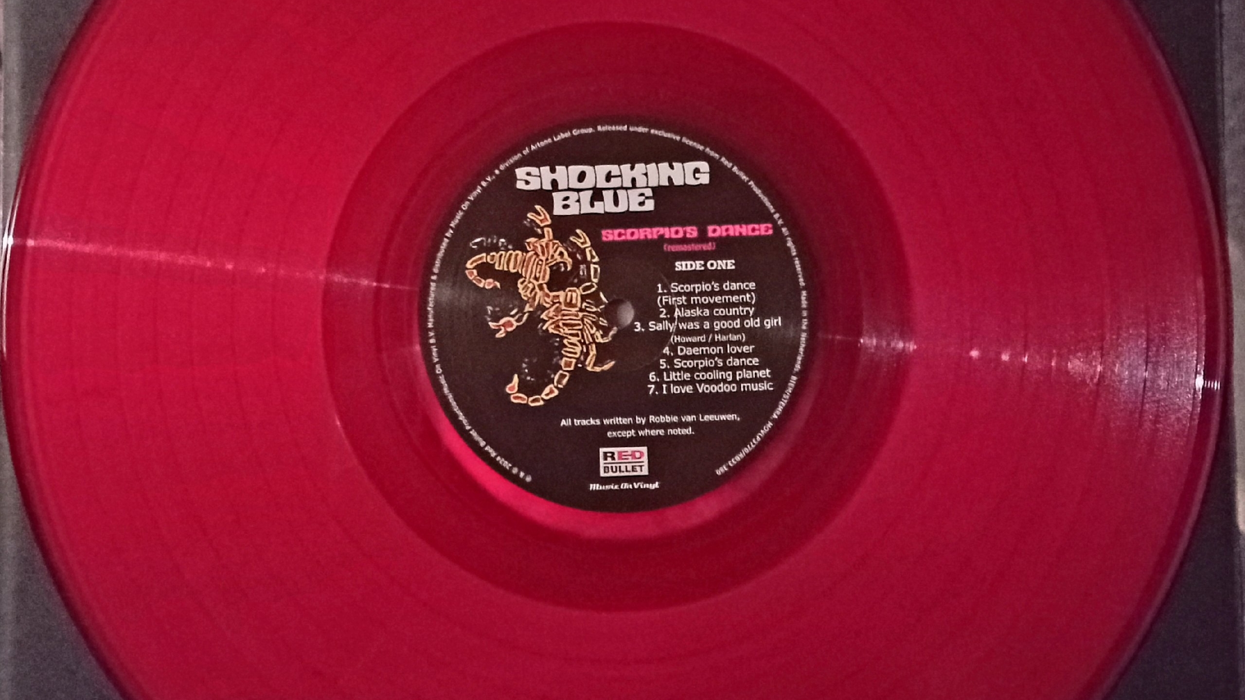 Виниловая пластинка из Голландии. Shocking Blue