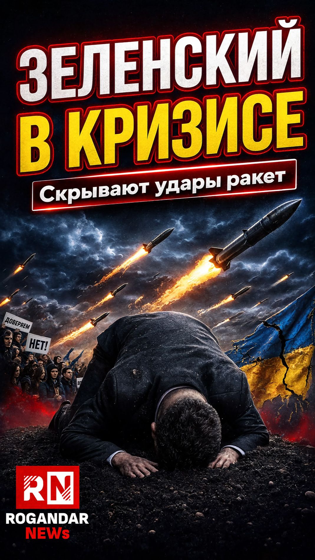 Обстрелы Киева уничтожили доверие к Зеленскому! НАТО отказалось принимать Украину!