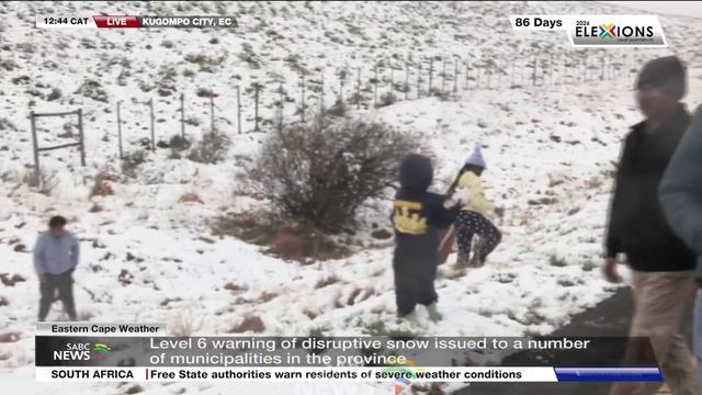 В ЮАР выпал снег и появились морозы