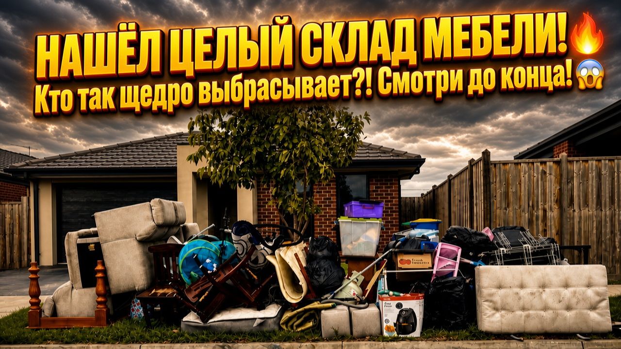 Австралийцы очень много выбрасывают! Очень много хороших находок !