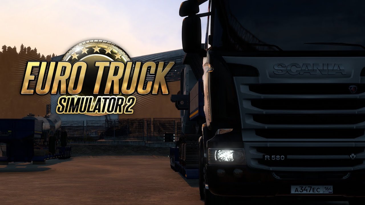 Euro Truck Simulator 2 - Конвой - Руль Logitech G27