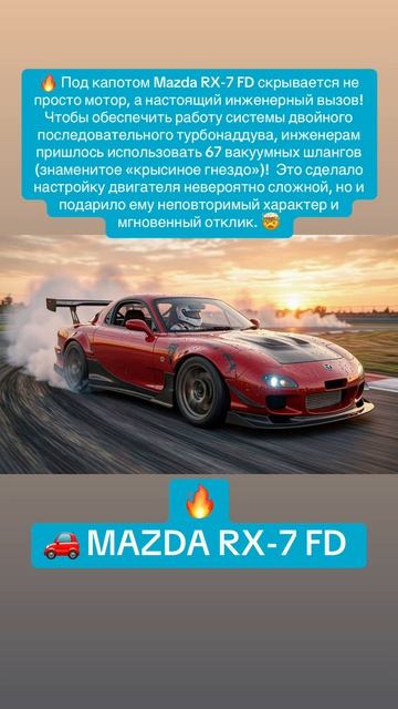 MAZDA RX-7 FD – Легенда роторного сердца!