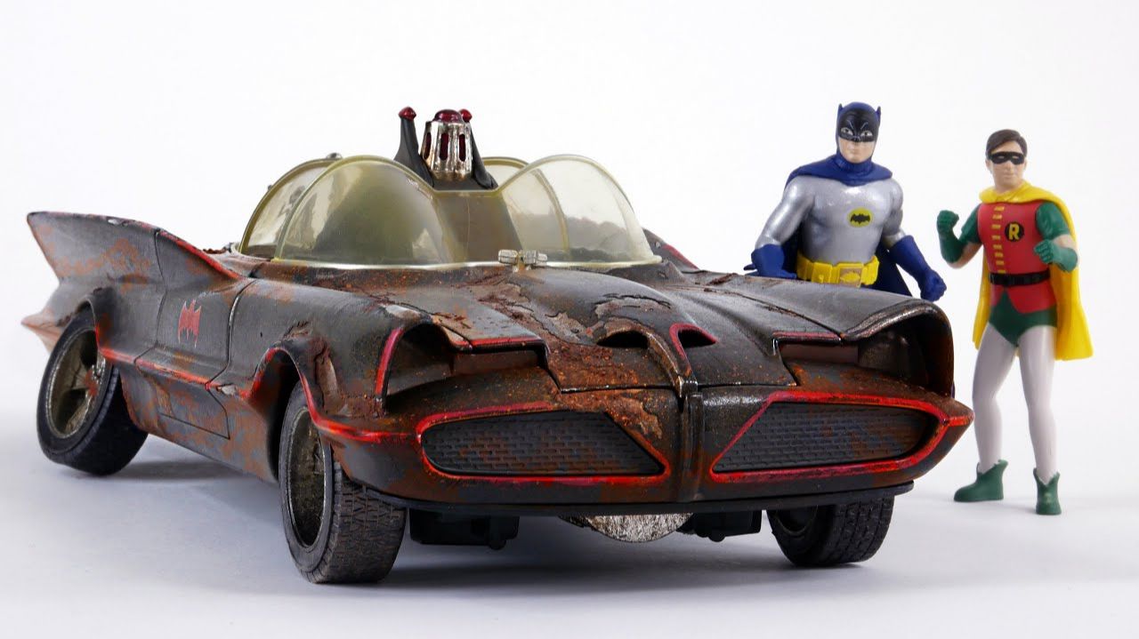 Restoration Of Abandoned 1966 Batmobile From Batman