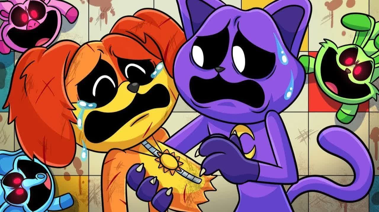 УЛЫБАЮЩИЕСЯ ТВАРИ — ИГРА НА ВЫБЫВАНИЕ! | Poppy Playtime 3 — Анимации на русском