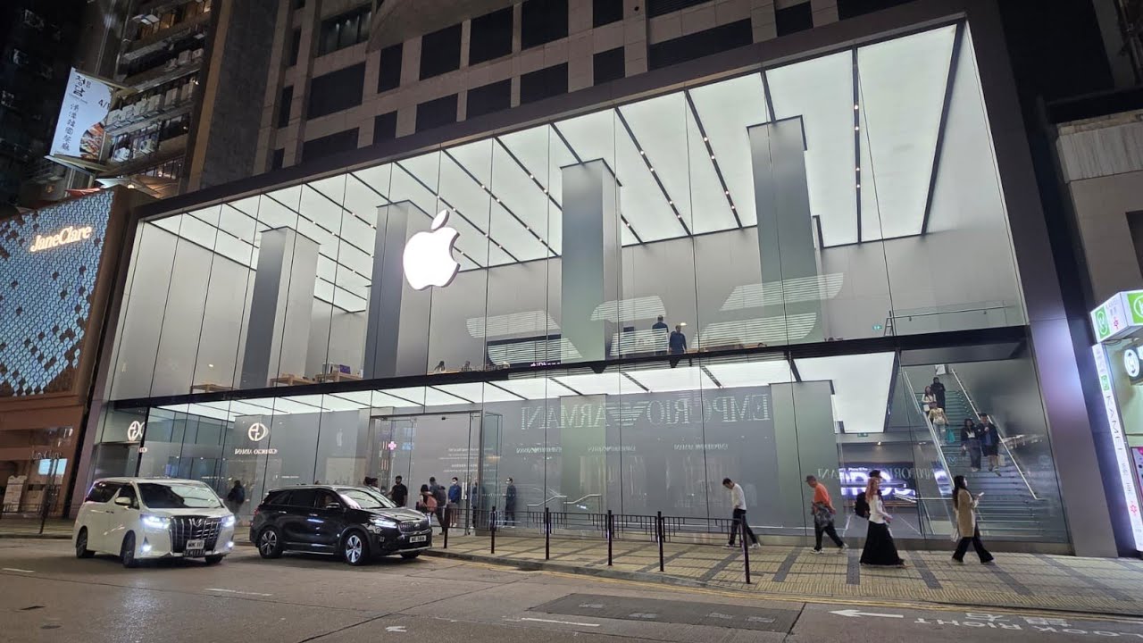 Дизайн магазина Apple, Гонконг