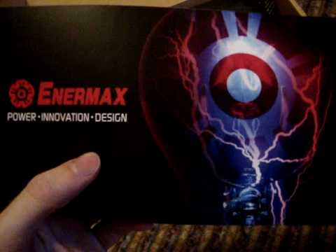 распаковка Enermax 85+ Revolution