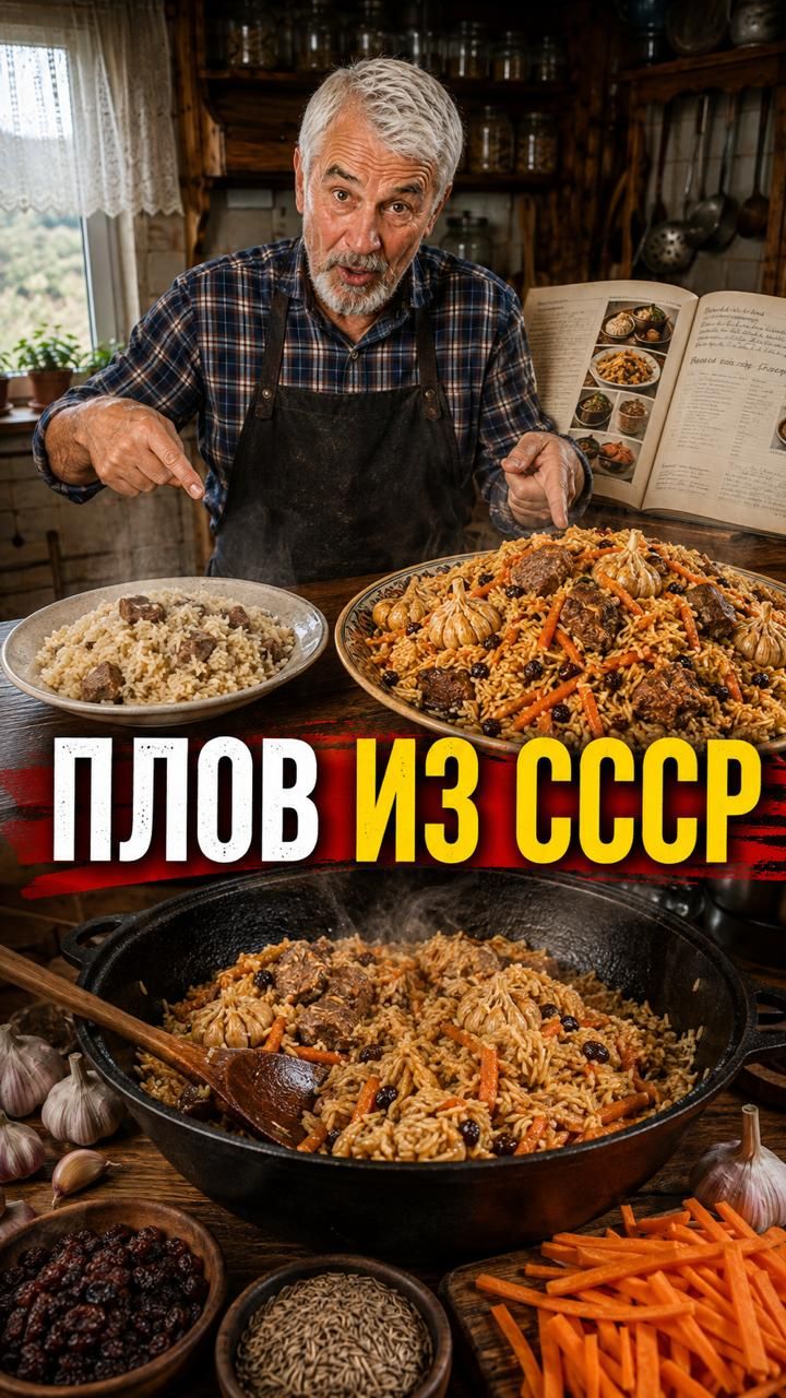 Почему в СССР делали самый вкусный плов?