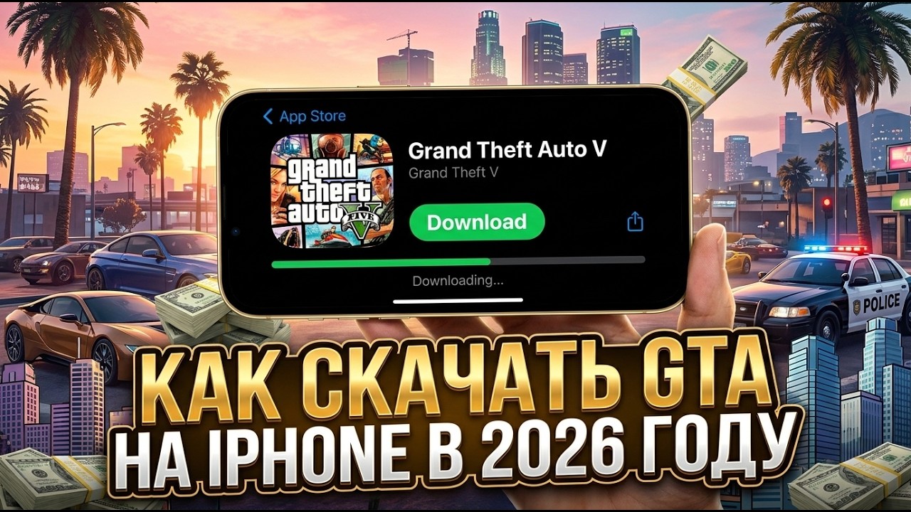 Как скачать GTA на IPhone в 2026 году