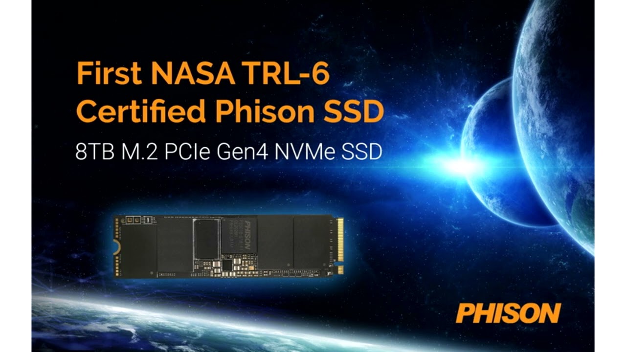 The 8 Terabyte Phison SSD Has Passed NASA Tests And Will Fly To The Moon In 2023